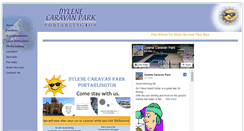 Desktop Screenshot of dylenecaravanpark.com.au